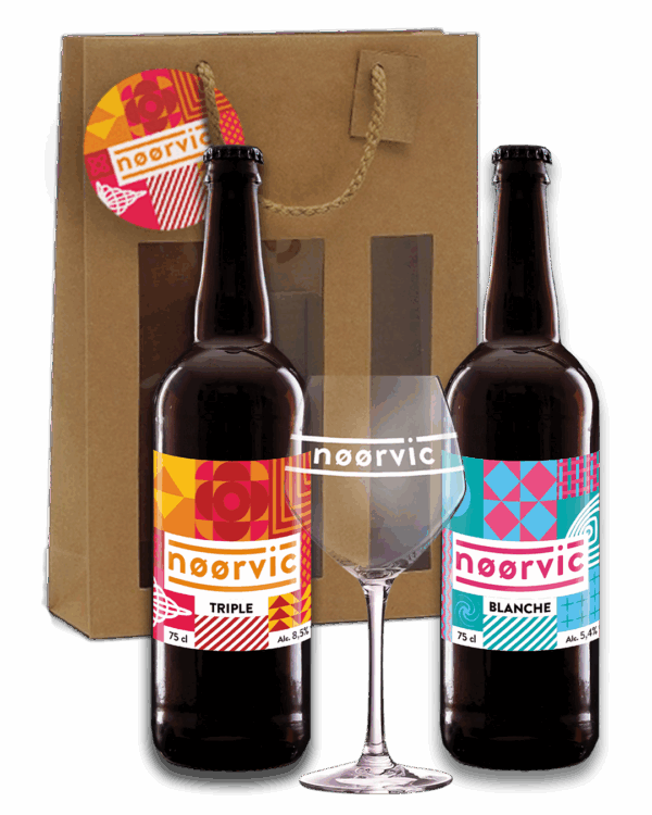 Tripack 1 Triple 1 Blanche 1 Verre Nøørvic