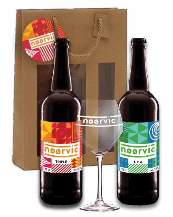 Tripack 1 Triple 1 IPA 1 Verre Nøørvic