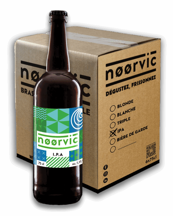 Carton de 6 Noorvic IPA 75cl