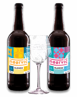 Tripack 1 Blonde 1 Blanche 1 Verre Nøørvic