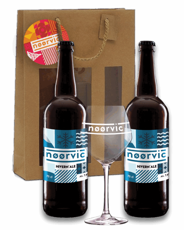 Tripack 2 Hivern'Ale 1 Verre Nøørvic
