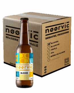 Carton de 12 Noorvic Blonde 33cl